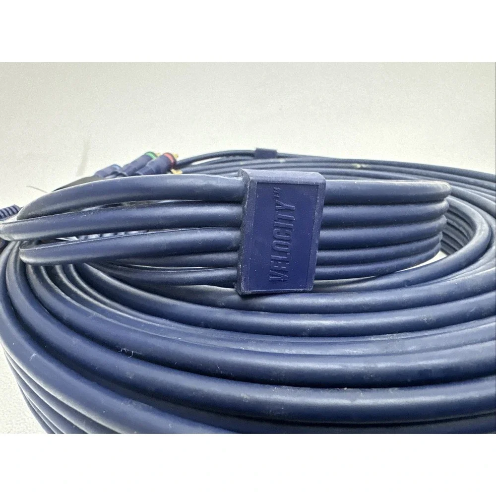 Velocity 5 Connect 20' Audio Video Stereo Enhanced Interconnect Cables